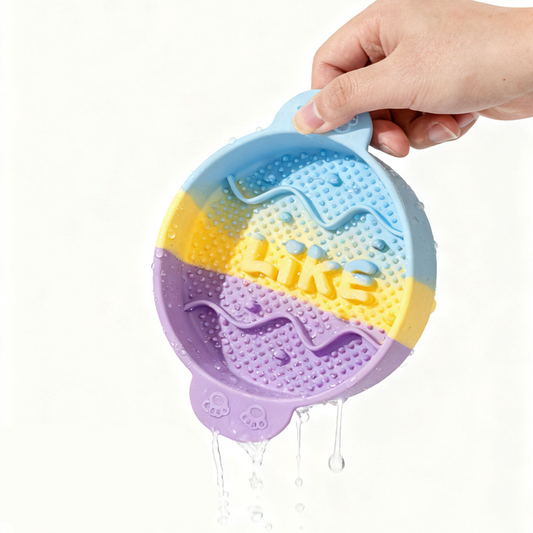 Silicone Slow Feeder Dog Bowl