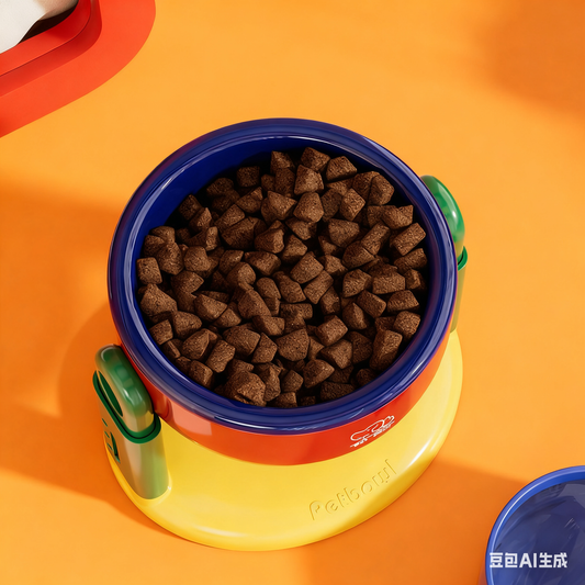 Suction Cup Elevated Pet Bowl